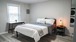 1 slaapkamer, een bureau, een strijkplank/strijkijzer, gratis wifi