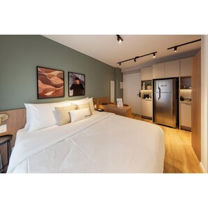 Studio Casal com Varanda | 1 bedroom, free WiFi