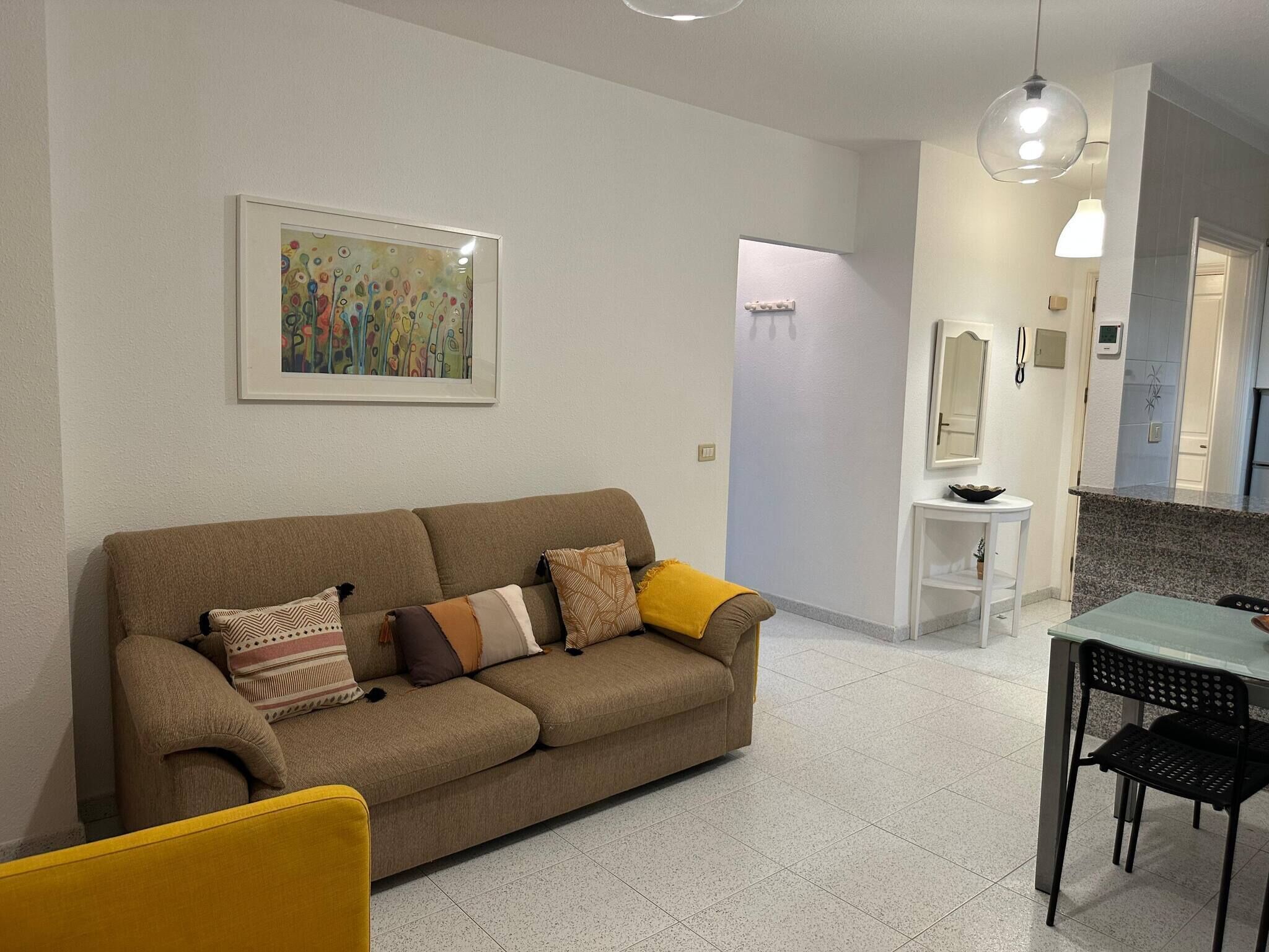 Apartamento, 1 habitación, vistas a la ciudad | Sala de estar