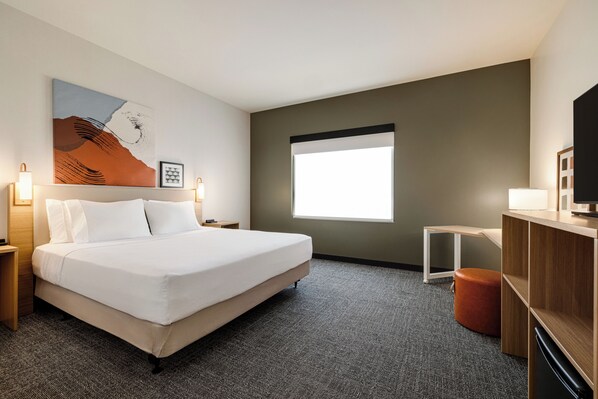 Habitación, 1 cama King size, regadera para personas con discapacidad (Mobility & Hearing) | Wifi gratis 