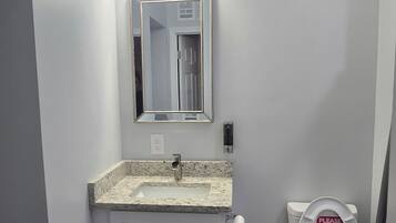 Towels, soap, toilet paper