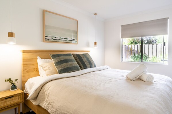 3 soverom, strykejern/-brett og internettilgang