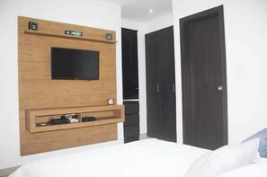 1 dormitorio y ropa de cama