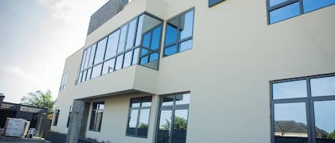 Façade de l’hébergement