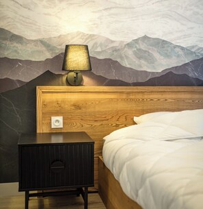 2 chambres, fer et planche à repasser, lit de bébé portatif, Wi-Fi