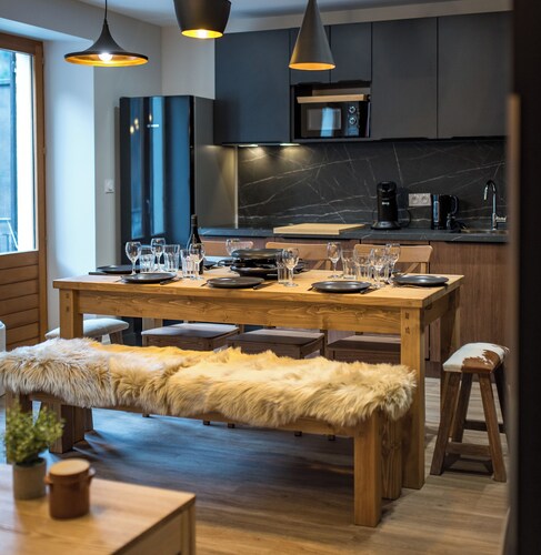 ☆☆☆ 3 Vallées & cols cyclo – appt cosy 6-8 pers