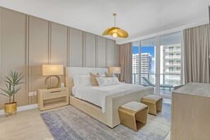 2 bedrooms, in-room safe, iron/ironing board, WiFi