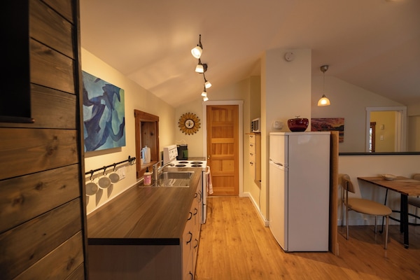 Appartement, 1 grand lit, non-fumeurs, cuisine | Cuisine privée | CafetiÚre/bouilloire, bouilloire électrique