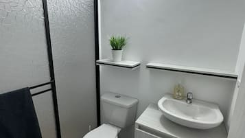 Luxury Apartment, 1 Double Bed with Sofa bed, Private Bathroom, Mountain View | Bathroom | Free toiletries, hair dryer, towels, soap