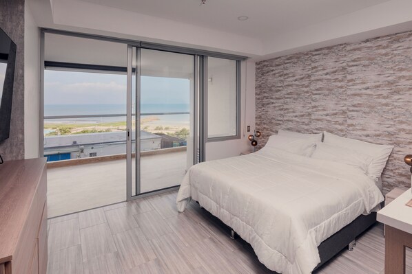 1 غرفة نوم وواي فاي وملاءات أسرّة