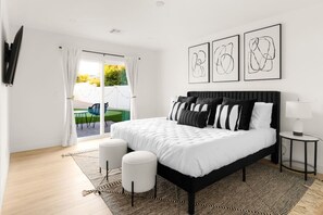 4 soverom, strykejern/-brett, reiseseng for barn og wi-fi