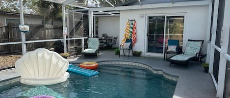 Uppvärmd pool
