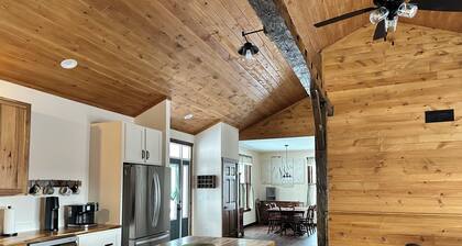 The Barn and Barrel on the bluff of Keuka Lake, offering spectacular views!