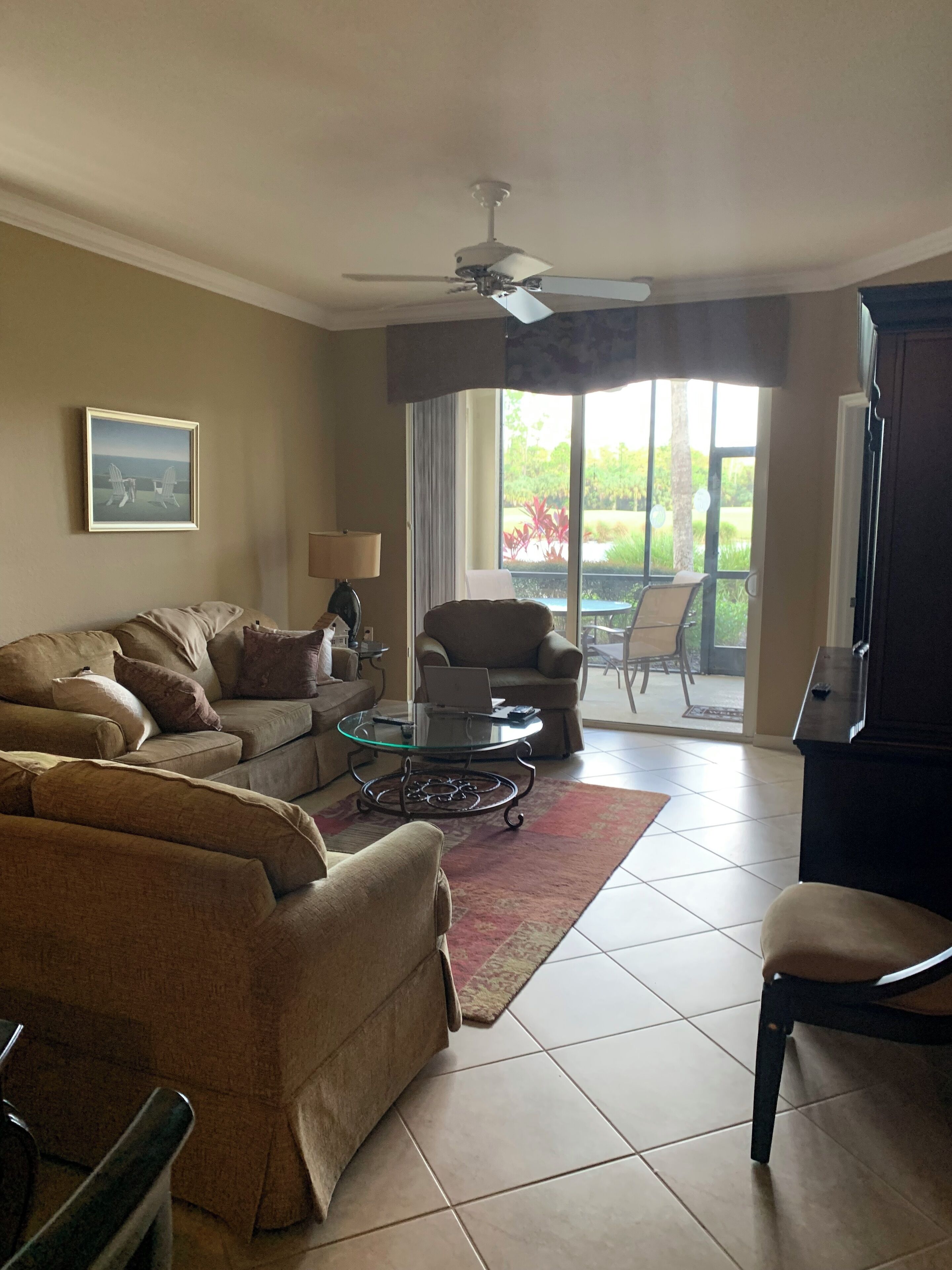 Área de sala de estar