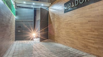 Entrada de la propiedad