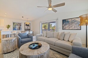 TV - Siesta Palms on 12th—Coastal Hideaway w/ Balcony, Beach Gear, & Walkable Access to Sand & Shops (Indian Rocks Beach)
