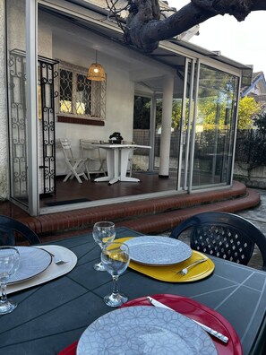 Opções para refeição ao ar livre