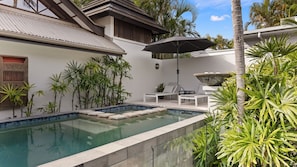 Piscine chauffée