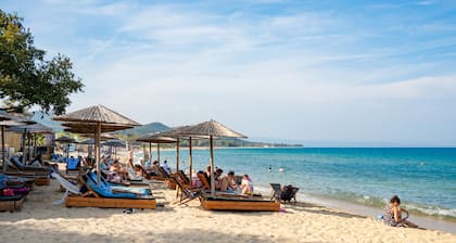 Escape to Aristi Ena, your hillside haven in Halkidiki’s stunning Olympiada