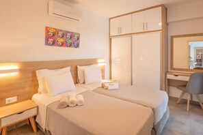 2 多间卧室、熨斗/熨衣板、免费 WiFi、床单