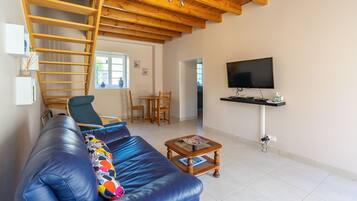 TV, DVD player, table tennis