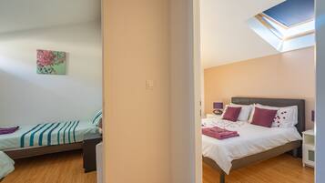 2 soveværelser, strygejern/strygebræt, gratis Wi-Fi, sengetøj