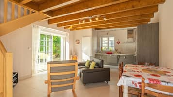 TV, DVD player, table tennis