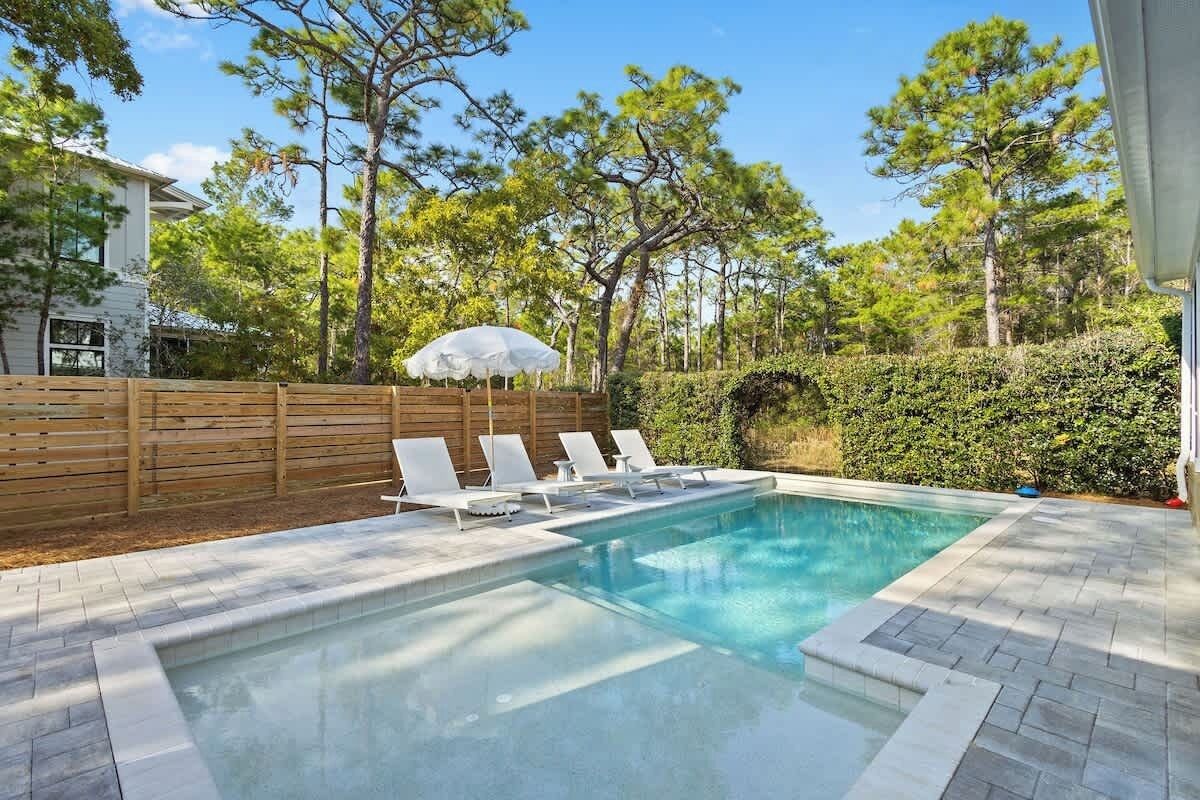Piscine chauffée