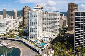 Aerial view - Ilikai Hotel 2Bedroom (Honolulu)