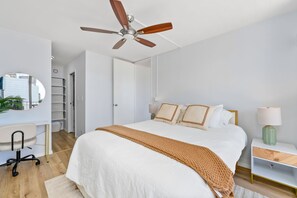 1 bedroom, desk, free WiFi, bed sheets