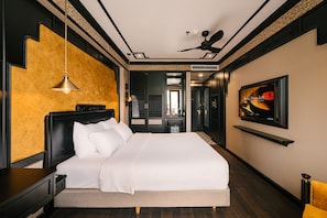 Suite, City View | Peti besi dalam bilik, langsir/tirai gelap terus, kalis bunyi 