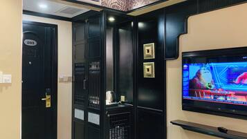 Deluxe Double Room Single Use, 1 Bedroom, City View | 1 bedroom, in-room safe, blackout drapes, soundproofing