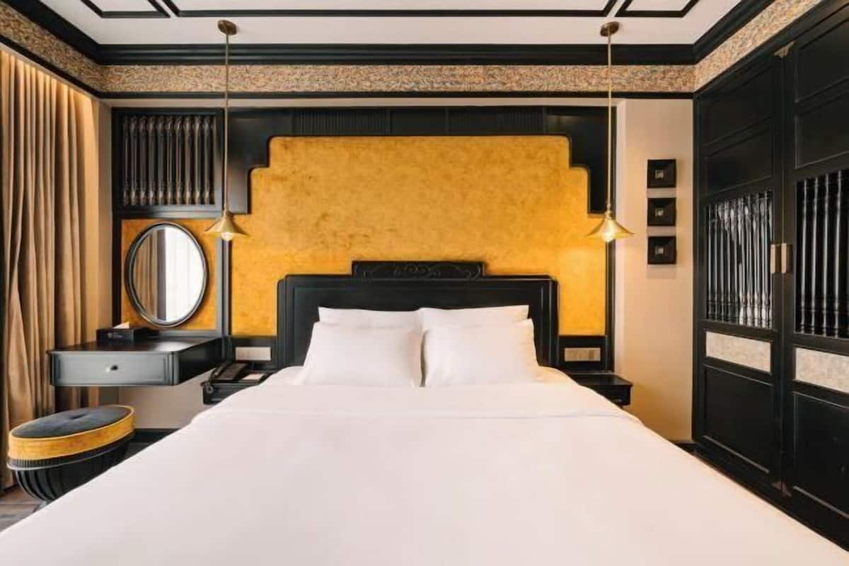In-room safe, blackout drapes, soundproofing, iron/ironing board