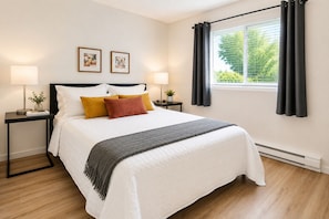 2 Schlafzimmer, Schreibtisch, Bügeleisen/Bügelbrett, kostenloses WLAN