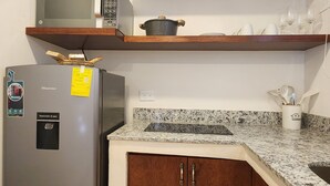 Family Apartment, 2 Double Beds | Private kitchen - Las Huayitas by Casa Amaranto (Mérida)