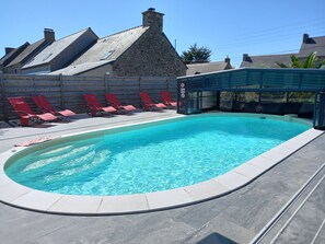 Indoor pool, outdoor pool
