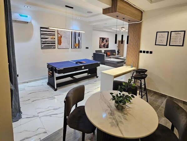 Economy Apartment, Balcony, City View | Living area