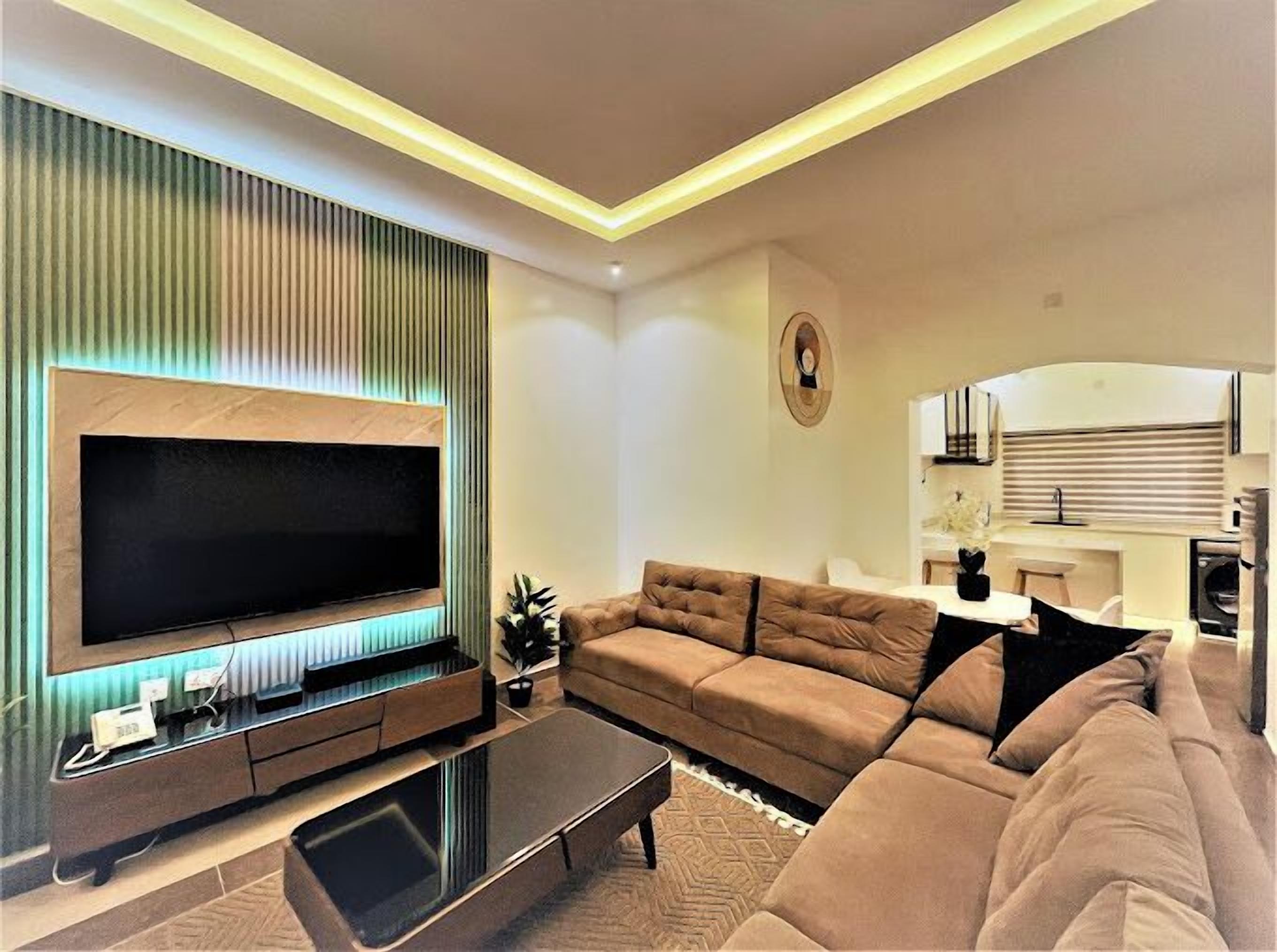 Economy Apartment, Balcony, City View | Living area