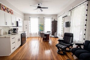 Smart-tv en een kantoor