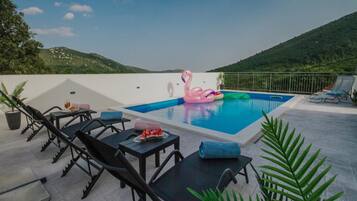 Villa (Three Bedroom Villa with Pool) | Pool | Outdoor pool, pool umbrellas, sun loungers