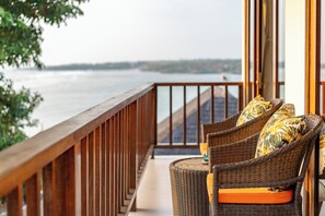 Villa Confort, 1 habitación, vista al mar | Terraza o patio