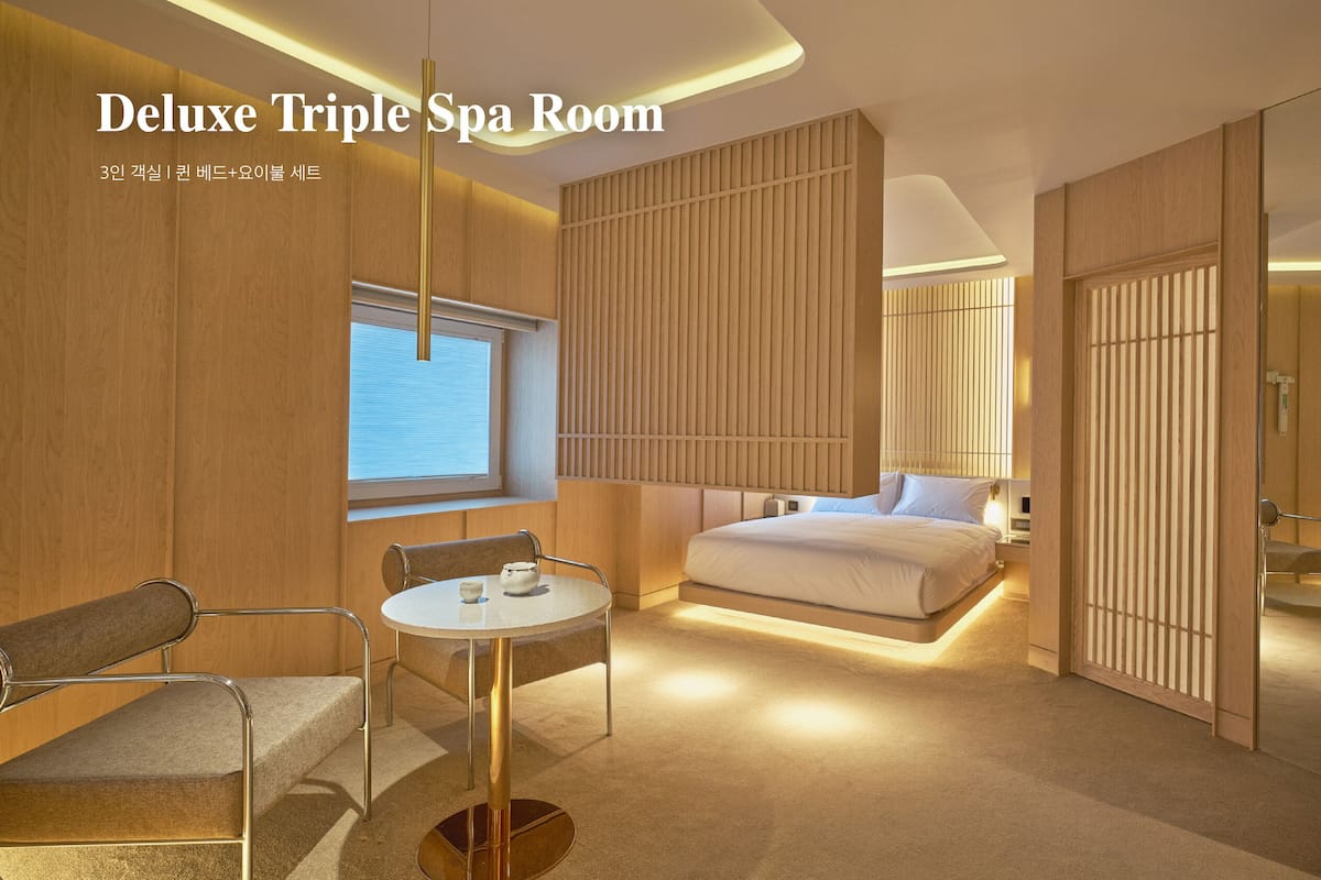 Deluxe Triple Spa Room | 1 kamar tidur, tirai kedap cahaya, kedap suara, dan Wi-Fi gratis