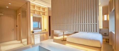 Deluxe Double Spa Room (Randomly Selected) | Blackout drapes, soundproofing, free WiFi, bed sheets