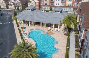 Indoor pool, a heated pool