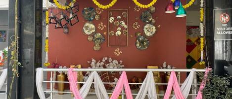 Voorkant van accommodatie