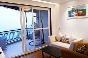 Premium Suite, Balcony, Valley View | In-room safe, blackout drapes, soundproofing, iron/ironing board - WelcomHeritage Natraj McLeod Ganj (Dharamshala)