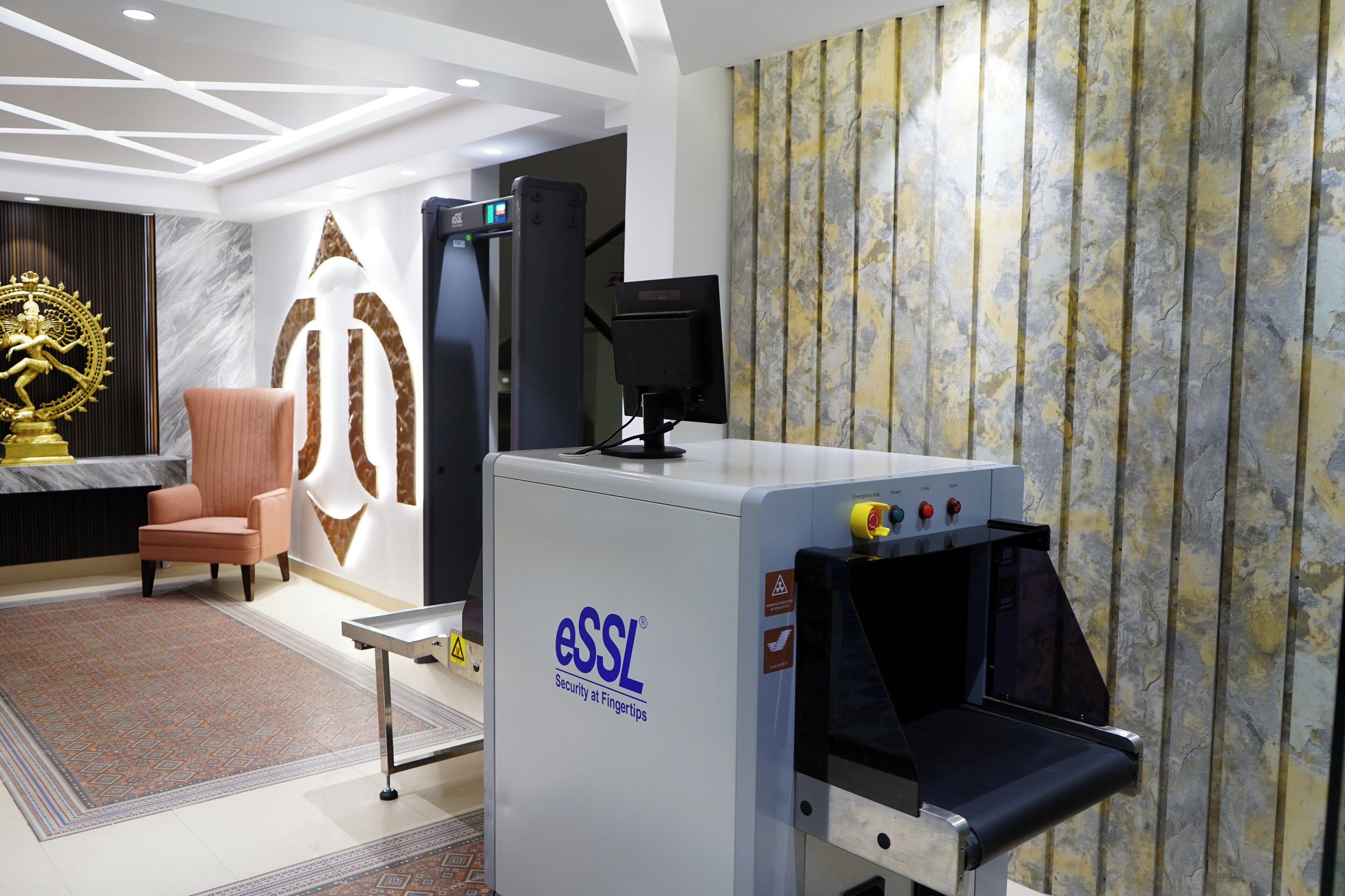 Entrada de la propiedad