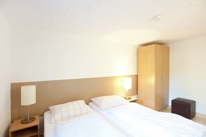 Chalet Confort, 5 habitaciones | 7 dormitorios, mobiliario individual, ropa de cama