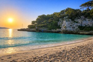 Accommodatie ligt op het strand