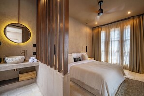 1 habitación, sábanas de algodón egipcio y ropa de cama de alta calidad 
